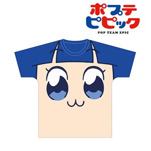 ポプテピピック フルグラフィックフェイスTシャツ (ピピ美)/ユニセックス (サイズ/XL) (キャラクターグッズ)