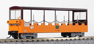 (HOe) [Limited Edition] The Kurobe Gorge Railway Type BOHAFU1000 Open Type Coach Two Car Set (2-Car Set) (Pre-colored Completed) (Model Train)