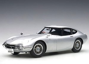 Toyota 2000GT (Silver) (Diecast Car)