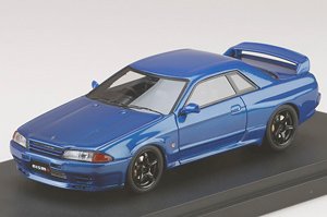 ニッサン スカイラインGT-R (BNR32) ニスモ カスタムバージョン ブルーメタリック (ミニカー)