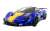 マクラーレン P1 GTR (ブルー/イエロー) (ミニカー) その他の画像1