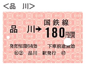Train Ticket Design Pass Case Vol.1 Shinagawa (Railway Related Items)