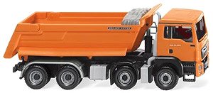 (HO) MAN TGS Euro 6/Meiller ティッパー トレーラー オレンジ (鉄道模型)