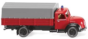 (HO) マギルス 消防車両 フラットベッドトラック (鉄道模型)
