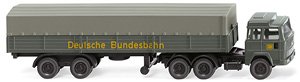 (N) マギルス トラクタートレーラー DB (Pritschensattelzug (Magirus)) (鉄道模型)