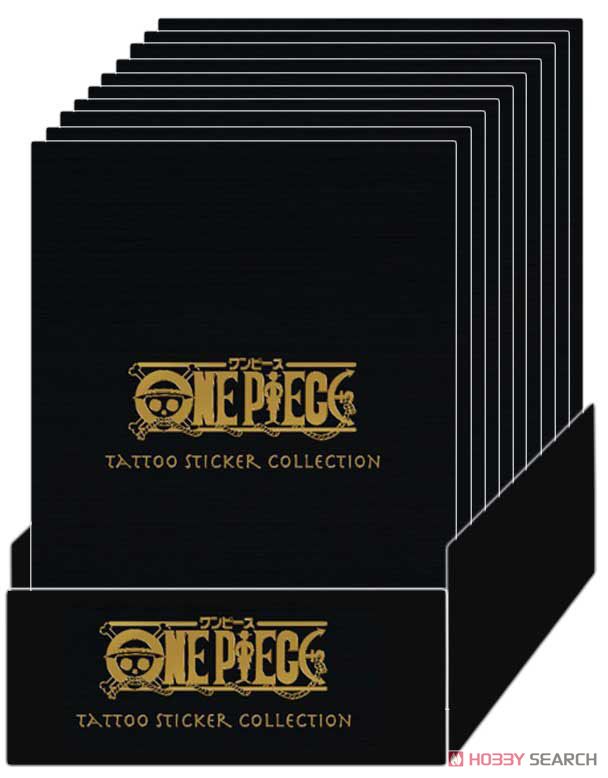 One Piece Tattoo Sticker Collection (Set of 10) (Shokugan) Package1