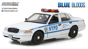 Blue Bloods (2010-Current) - Jamie Reagan`s 2001 Ford Crown Victoria Interceptor (NYPD) (ミニカー)