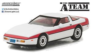 The A-Team (1983-87 TV Series) - 1984 Chevrolet Corvette C4 (Diecast Car)