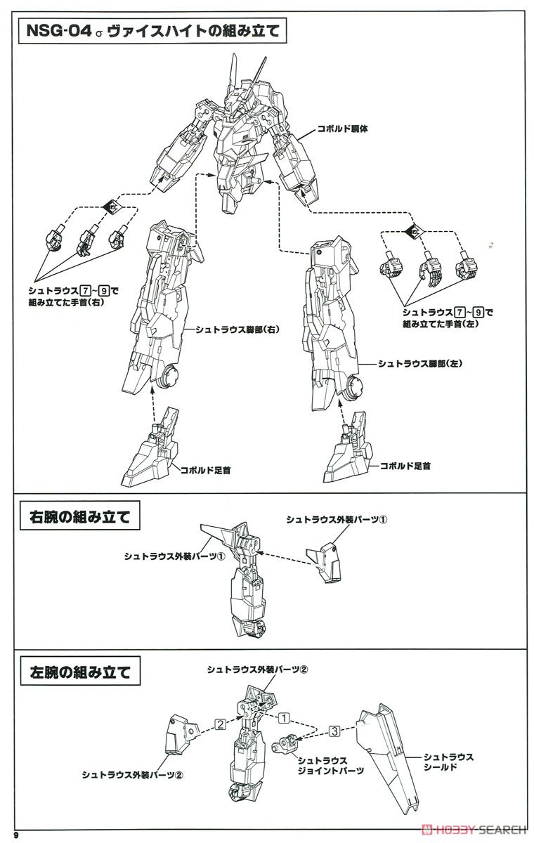 NSG-12 alpha Kobold:RE (Plastic model) Assembly guide7