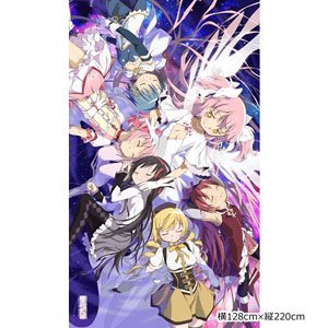 Puella Magi Madoka Magica: The Movie Girls Resting Bed Sheet (Anime Toy)