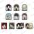 Vatican Miracle Examiner Clear Clip Badge (Set of 10) (Anime Toy) Item picture1