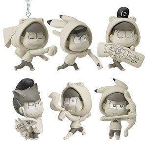 Chara-Forme Osomatsu-san Giga Ver. Swing Mascot Collection (Set of 6) (Anime Toy)