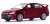 Mitsubishi Lancer Evolution Final Edition Left Handle Red (Diecast Car) Item picture1