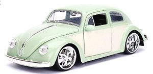 Bigtime Kustoms 1959 VW Beetle 2tone Green (Diecast Car)
