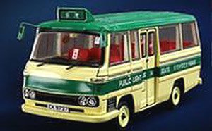 香港パブリック ライトバス 14席仕様 80年代 グリーン (ミニカー)