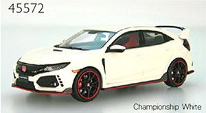 Honda CIVIC TYPE R 2017 Championship White (ミニカー)