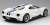 Ford GT Frozen White w/ Lightning Blue Stripe (Diecast Car) Item picture2