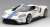 Ford GT Frozen White w/ Lightning Blue Stripe (Diecast Car) Item picture1
