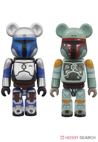 JANGO FETT(TM)(ジャンゴ・フェット) & BOBA FETT(TM)(ボバ・フェット) BE@RBRICK STAR WARS 2PACK (完成品) 商品画像1