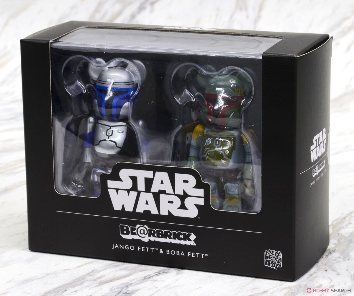 JANGO FETT(TM)(ジャンゴ・フェット) & BOBA FETT(TM)(ボバ・フェット) BE@RBRICK STAR WARS 2PACK (完成品) パッケージ1