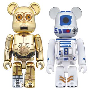 C-3PO(TM) & R2-D2(TM) BE@RBRICK STAR WARS 2PACK (完成品)