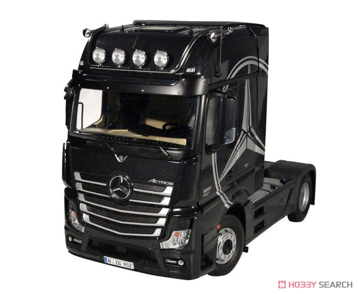 Mercedes-Benz Actros Gigaspace 4x2 Truck Tractor FH25 (Black) (Diecast Car) Item picture4