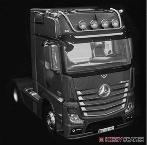 Mercedes-Benz Actros Gigaspace 4x2 Truck Tractor FH25 (Black) (Diecast Car) Other picture5