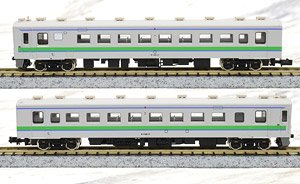 J.R. Hokkaido Type KIHA141/KIHA142 New Color Additional Two Car Formation Set (without Motor) (Add-On 2-Car Set) (Pre-colored Completed) (Model Train)