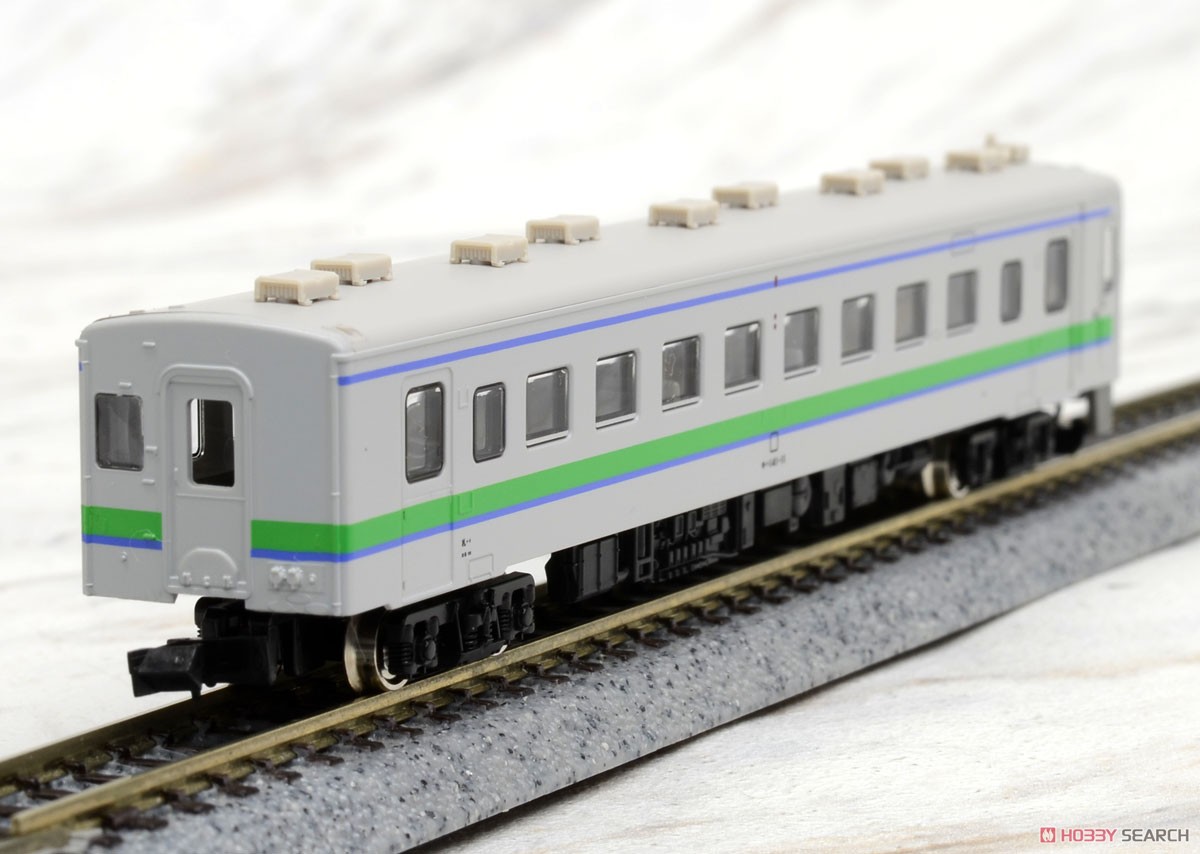 J.R. Hokkaido Type KIHA141/KIHA142 New Color Additional Two Car Formation Set (without Motor) (Add-On 2-Car Set) (Pre-colored Completed) (Model Train) Item picture3