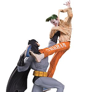 『DCコミックス』 【DC スタチュー】 バットマン VS ジョーカー (完成品)