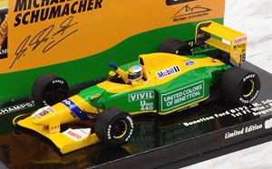 Benetton Ford B192 1st F1 Win Belgian GP 1992 M.Schumacher (Diecast Car)