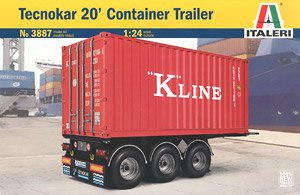 Tecnokar 20` Container Trailer (Model Car)