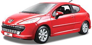 Peugeot 207 (Red) (Diecast Car)