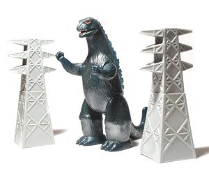 Godzilla 350 & Transmission Tower (Completed)