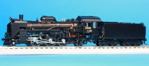 16番(HO) C58形 蒸気機関車 239号機 「SL銀河」 (真鍮製) (塗装済み完成品) (鉄道模型)