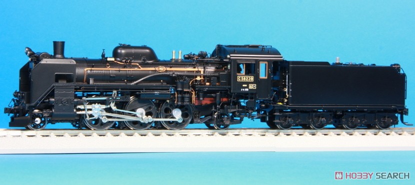 16番(HO) C58形 蒸気機関車 239号機 「SL銀河」 (真鍮製) (塗装済み完成品) (鉄道模型) 商品画像1