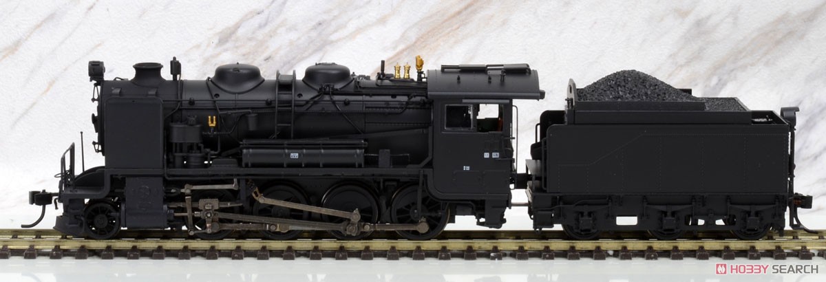 16番(HO) 9600形 蒸気機関車 北海道タイプ (切詰/凸型テンダー) (プラスティック製) (塗装済み完成品) (鉄道模型) 商品画像1