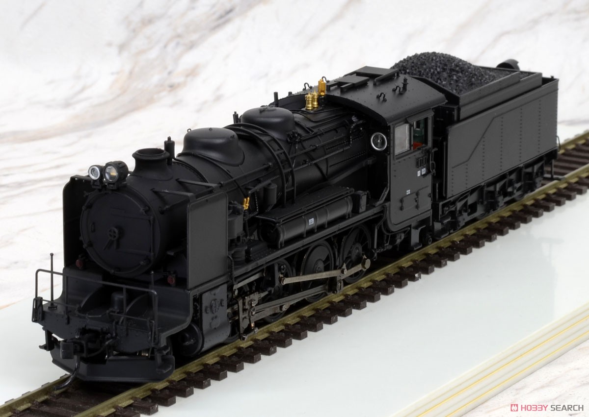 16番(HO) 9600形 蒸気機関車 北海道タイプ (切詰/凸型テンダー) (プラスティック製) (塗装済み完成品) (鉄道模型) 商品画像2