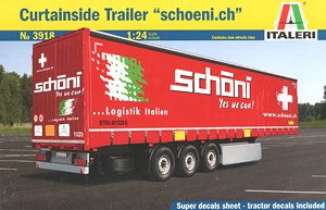 カーテンサイドトレーラー `schoeni.ch` (プラモデル)