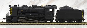 16番(HO) 9600形 蒸気機関車 北海道タイプ警戒色 (切詰/凸型テンダー) (プラスティック製) (塗装済み完成品) (鉄道模型)