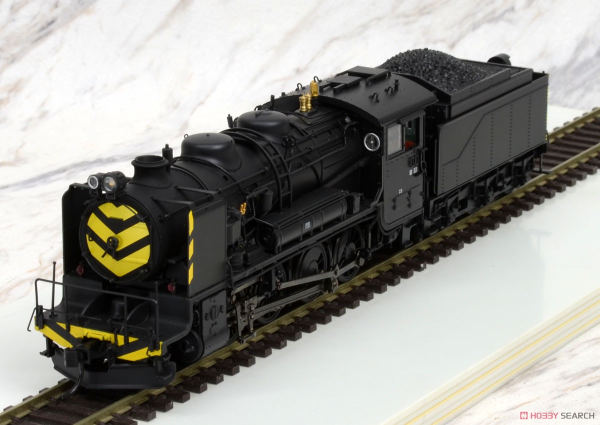 16番(HO) 9600形 蒸気機関車 北海道タイプ警戒色 (切詰/凸型テンダー) (プラスティック製) (塗装済み完成品) (鉄道模型) 商品画像2