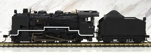 1/80(HO) Steam Locomotive Type 9600 Kyushu Area with Standard Deflector (Plastic Model) (Pre-Colored Completed) (Model Train)