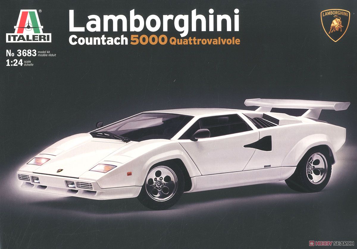 ランボルギーニ カウンタック LP5000 クワトロバルボーレ (プラモデル) パッケージ1