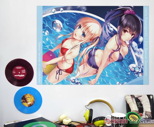冴えない彼女の育てかた♭ 英梨々＆詩羽 耐水ポスター (キャラクターグッズ) その他の画像1