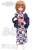Pied nu Fille / Fuwari - Sushi Pattern Yukata (Body Color / Skin Pink) w/Full Option Set (Fashion Doll) Item picture2