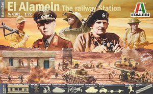 WW.II エルアラメインの戦い ジオラマセット (プラモデル)
