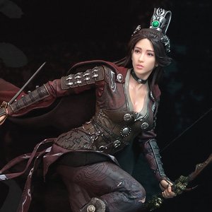 Iron Knight Three Kingdoms Sun Shangxiang (PVC Figure)