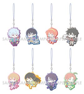 Gin Tama Clear Rubber Strap Vol.2 -Retro Pop- (Set of 8) (Anime Toy)