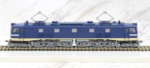 1/80(HO) J.N.R. EF58 Small Window Blue Train (Bottom Gray) (Electric Class EF58 JNR (Blue, Green, Truck-Gray) Powered, Painted, DC) (Pre-Colored Completed) (Model Train)