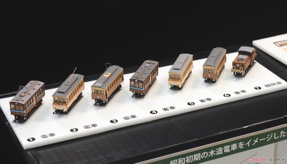 懐かしの木造電車＆機関車 No.2 電車2 車体キット (組み立てキット) (鉄道模型) その他の画像2